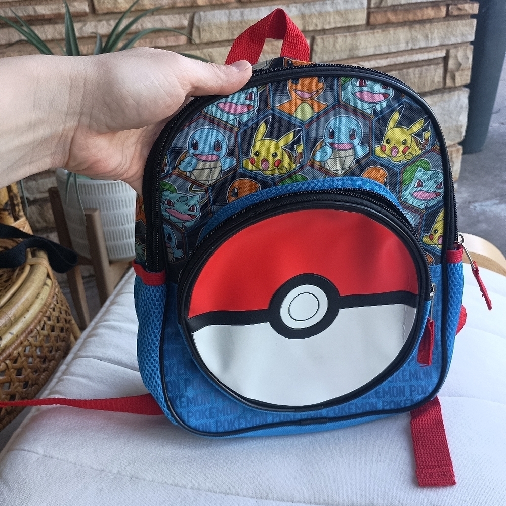 Pokemon Kids Cap And Back Pack Combo - Multicolor - Picture 2 of 11